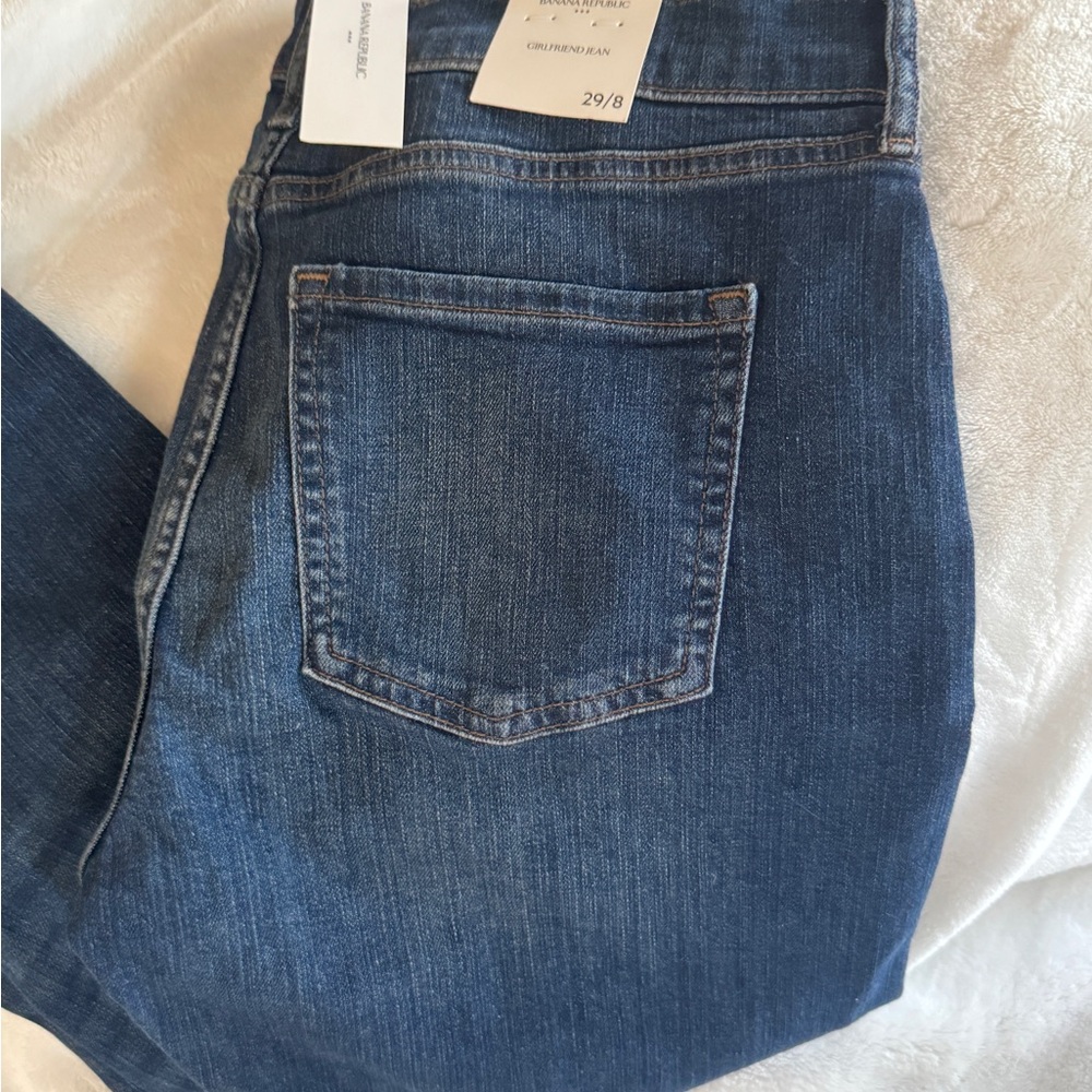 NWT Banana Republic Girlfriend Jeans 29/8